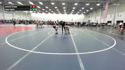 106 lbs Consi Of 32 #2 - Jensen Sosbe, IN vs Paul Testa, NY