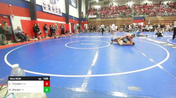 165 lbs Semifinal - Lorenzo Trockel, Bixby HS Boys vs Karson Barger, Sand Springs HS