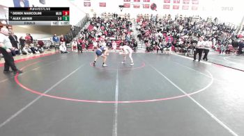 126 lbs Final - Derek Marcolini, Milford vs Alex Javier, Somerset Berkley