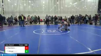 173 lbs Cons. Round 3 - Tyler Klinger, Beach Boyz Wrestling Club vs Logan Chambers, Va Beach