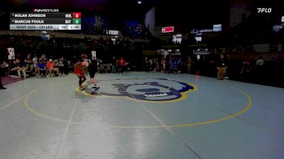 120 lbs Consolation - Nolan Johnson, Midland Valley vs Marcus Foulk, May River