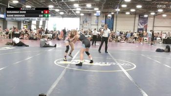 114 lbs Rr Rnd 2 - Susannah Duke, Flickr Girlz vs Raine Brekhus, Cheyenne Ladies Wrestling Club