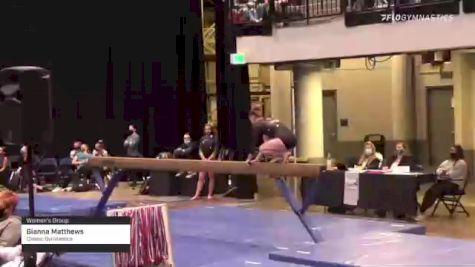Gianna Matthews - Women's Group, Classic Gymnastics - 2021 Women's Xcel Region 4 Championships