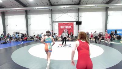 49 kg Rr Rnd 2 - June Treser-Pyles, Buckeye Girls National Team vs Camilla Hathaway, Razor Blue