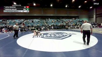 140 lbs 1st Place Match - Layla Giuntoli, Beyer vs Rebekah Miller, Golden West