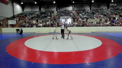 70 lbs Consi Of 4 - Landon Taylor, East Jackson Takedown Club vs Maddox Waters, Cambridge Bears Youth Wrestling