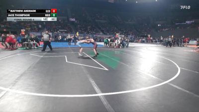 6A Boys 106 lbs Cons. Round 4 - Matthew Andrade, Glencoe Boys vs Jace Thompson, Mountainside Boys