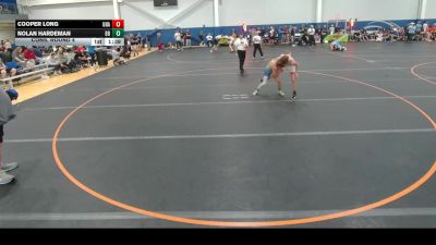 120 lbs Cons. Round 4 - Nolan Hardeman, Boyd Buchanan vs Cooper Long, Unattached