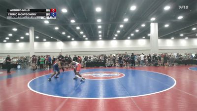 132 lbs Quarters - Antonio Mills, Roundtree Wrestling Academy vs Cedric Montgomery, Storm Wrestling Center