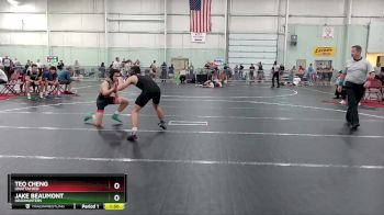 126 lbs Champ. Round 1 - Teo Cheng, Unattached vs Jake Beaumont, Headhunters