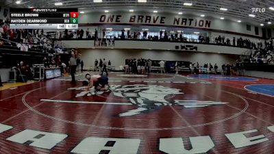 190 lbs Semis & 3rd Wb (16 Team) - Steele Brown, Mt. Pisgah Christian School vs Hayden Dearmond, Brantley County HS