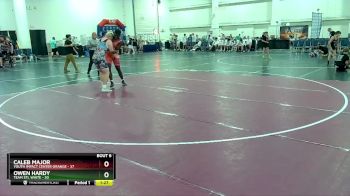 215 lbs Round 2 (6 Team) - Caleb Major, Youth Impact Center Orange vs Owen Hardy, Team STL White