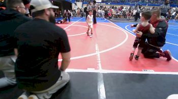 36 lbs Round Of 16 - Colt Keys, Wagoner Takedown Club vs Ridge Reynolds, Salina Wrestling Club