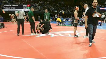 144 Class 4 lbs Quarterfinal - Miller Sipes, Staley vs Lincoln Stearns, Waynesville