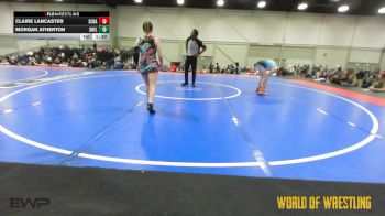125 lbs Rr Rnd 5 - Claire Lancaster, Scrappers 7-12 vs Morgan Atherton, Shelton Wrestling Academy 7-12