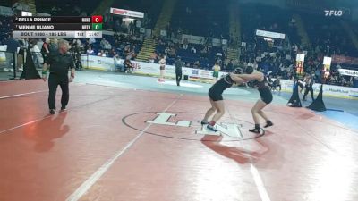 185 lbs Quarterfinal - Bella Prince, North Andover vs Vienne Uliano, Northbridge