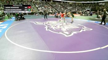 132-2A Champ. Round 1 - Elijah Baumgardner, Monte Vista vs Jadiss Rodriguez, Rocky Ford