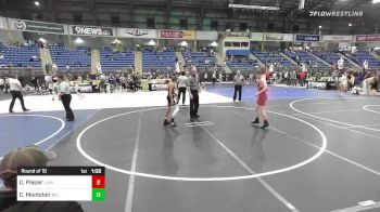 109 lbs Round Of 16 - Cameron Pieper, Junior Cougars WC vs Clayton Montclair, Big Game WC MT