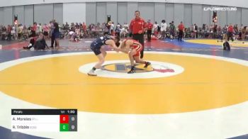 106 lbs Final - Adrian Morales, South Florida Lightning vs Ryan Tribble, 605grapplers