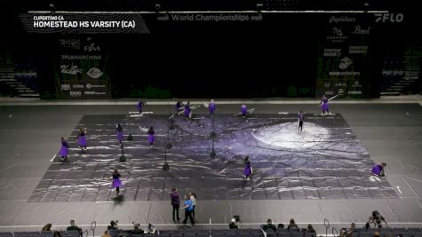 Homestead HS Varsity (CA) "Cupertino CA" at 2026 WGI Guard World Championships