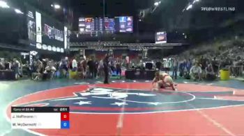 145 lbs Consi Of 64 #2 - Jake Hoffmann, New York vs Wyatt McDermott, Wyoming