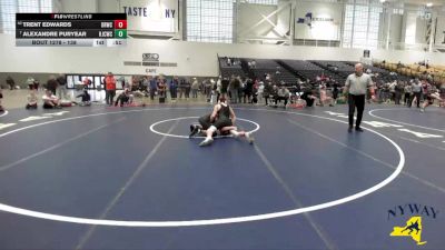 138 lbs Cons. Round 6 - Alexandre Puryear, Hilton Jr Cadets Wrestling Club vs Trent Edwards, Deep Roots Wrestling Club