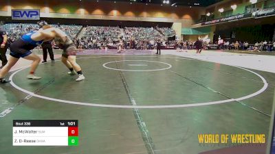 285 lbs Semifinal - JD McWalter, Summit Wrestling Club vs Zander Dickson-Reese, OKWA