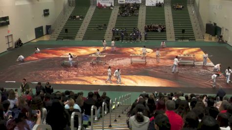 Elan Winterguard "Covina CA" at 2025 WGI Guard Manhattan Beach Regional