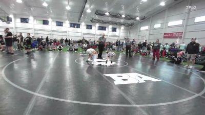 76 lbs Round Robin 1 - Jaxsyn Moorehead, Ohio Gold - EL vs Jack Gorman, Gold Standard - EL