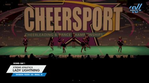 Xtreme Athletics - Lady Lightning [2024 L1 Youth - D2 - Small - B Day 1] 2024 CHEERSPORT National All Star Cheerleading Championship