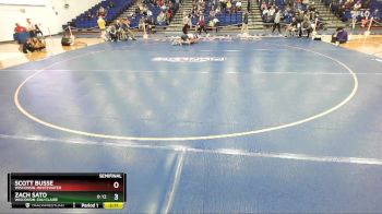 149 lbs Semifinal - Scott Busse, Wisconsin-Whitewater vs Zach Sato, Wisconsin-Eau Claire