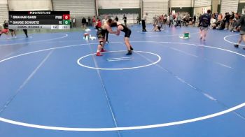 215 lbs Cons. Round 2 - Gauge Schuetz, PAWNEE CITY vs Graham Gass, Pikes Peak Warriors Wrestling