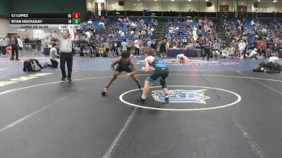 126 lbs Consi Of 64 #2 - Cj Lopez, CA vs Ryan Hockaday, IN