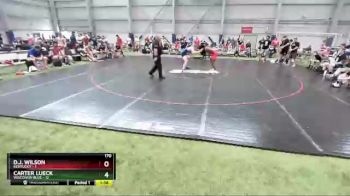 170 lbs 2nd Wrestleback (16 Team) - D.J. Wilson, Kentucky vs Carter Lueck, Wisconsin Blue