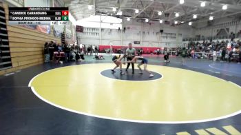 115 lbs Champ. Round 3 - Sophia Prongos-Medina, Alameda High School vs Candice Carandang, Dublin
