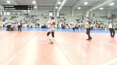 145 lbs Round Of 16 - Ryan Munn, NY vs Shea Morris, MA