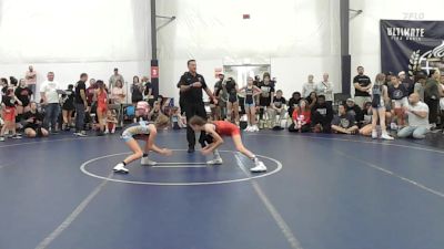 38 lbs Semifinal - Karalena Rodriguez, Lady Warriors United - W vs Kyndall Kloepping, Carolina Gold