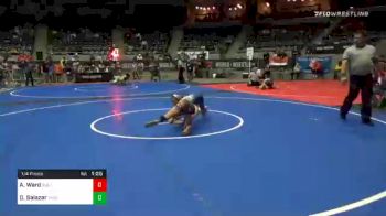 98 lbs Quarterfinal - Ava Ward, Bulltrained vs Deja Salazar, Wesley Club