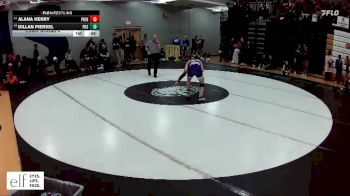 125 lbs. Cons. Round 4 - Alana Henry, Principia vs Dillan Piersel, Park HIll South