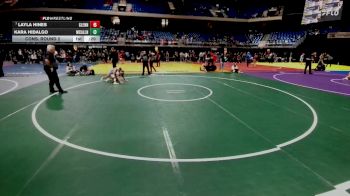5A 138 lbs Cons. Round 2 - Layla Hines, Leander Glenn vs Kara Hidalgo, McAllen