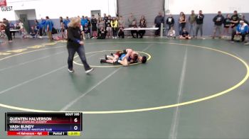 126 lbs Round 3 - Quenten Halverson, Interior Grappling Academy vs Vash Bundy, Chugach Eagles Wrestling Club