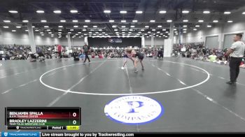 126 lbs Champ. Round 3 - Bradley Lazzerini, Team Tulsa Wrestling Club vs Benjamin Spalla, B.A.M. Training Center