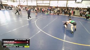 125 lbs Cons. Round 2 - Derek Chavez, South Summit Wrestling Club vs Markus McCoy, Champions Wrestling Club