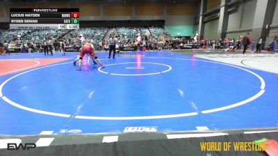 175 lbs Round Of 32 - Lucius Hayden, Bay Area Dragons vs Ryder Dewan, Cats Wrestling Club