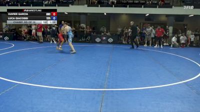 155 lbs Champ. Rd Of 16 - Xavier Garcia, MWC vs Luca Giacobbi, Team PA