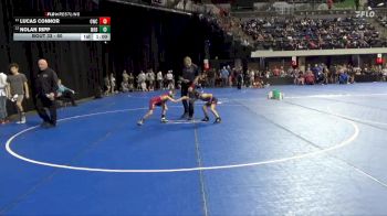 60 lbs Cons. Round 1 - Lucas Connor, Outlaw Wrestling Club vs Nolan Ripp, Wabasha-Kellogg-Alma-Pepin