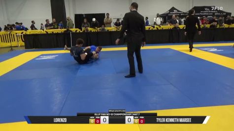 Tyler Kenneth Marsee vs Lorenzo Do Nascimento Tarouco 2026 Pan IBJJF Jiu-Jitsu No-Gi Championship