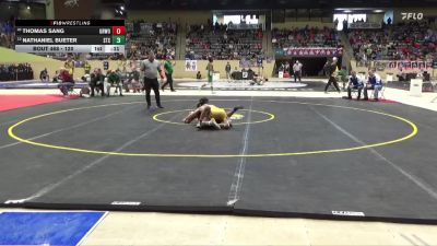 120 lbs Cons. Round 2 - Thomas Sang, Greenwood vs Nathaniel Bueter, St. Xavier