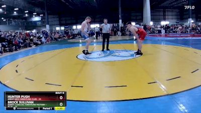 190 lbs Semis & 1st Wb (8 Team) - Hunter Pugh, GREAT NECK WRESTLING CLUB vs Brock Sullivan, NORTH CAROLINA WRESTLING FACTORY - BLUE