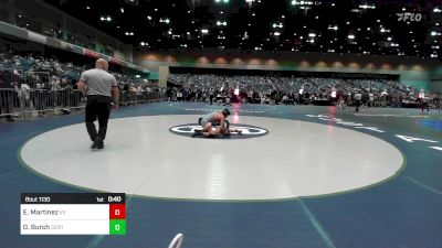 113 lbs Consi Of 16 #1 - Elias Martinez, Volcano Vista vs Dezmond Burch, Centennial